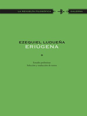 cover image of Eriúgena